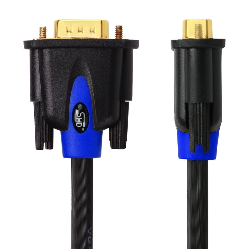 SHD VGA Cable, VGA to VGA HD15 Monitor Cable for PC Laptop TV Projector-10Feet - Image 5
